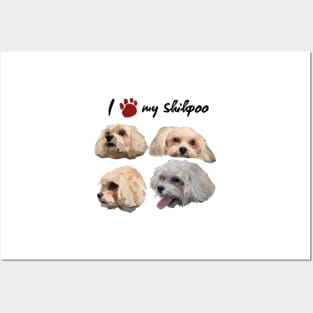 I love my Shihpoo Posters and Art